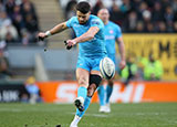 Adam Hastings in action for Gloucester against Leicester