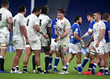England players after victory over Italy in 2020 Six Nations
