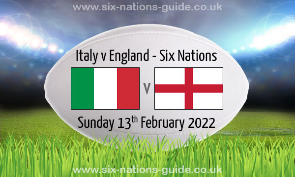 Italy v england rugby deals