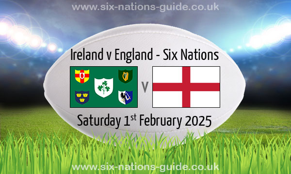 Ireland 27-22 England | Six Nations | 1 Feb 2025