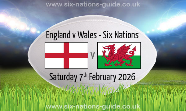England V Wales Tickets Six Nations