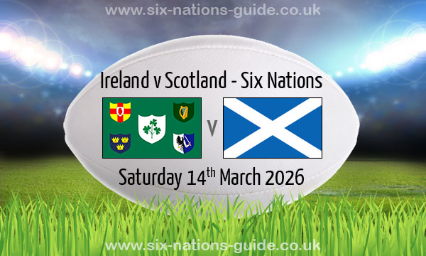 Ireland 43-21 Scotland | Six Nations | 14 Mar 2026