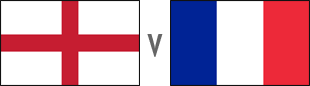 England v France