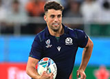 Adam Hastings in action for Scotland v Russia at 2019 Rugby World Cup