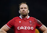 Alun Wyn Jones during Wales v Australia match in 2022 Autumn Internationals