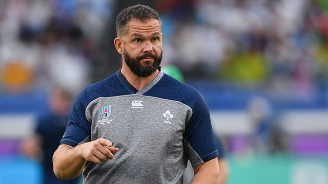 Andy Farrell at the 2019 Rugby World Cup