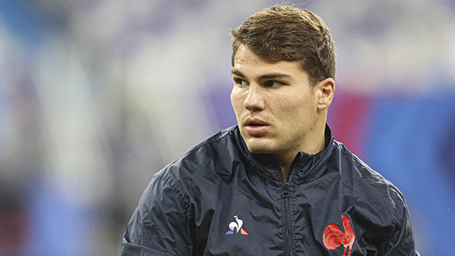 Antoine Dupont during France v Ireland Six Nations match