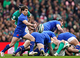 Antoine Dupont in action for France against Ireland in 2023 Six Nations