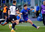 Antoine Dupont in action for France against Italy in 2023 Six Nations