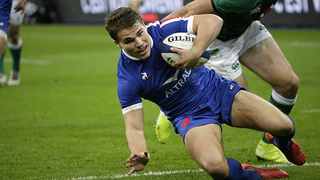 Antoine Dupont led France to a 35-27 victory against Ireland in 2020 Six Nations