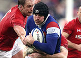 Arthur Iturria in action for France v Wales in 2019 Six Nations