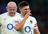 Ben Youngs at the England v Scotland match in 2023 Six Nations