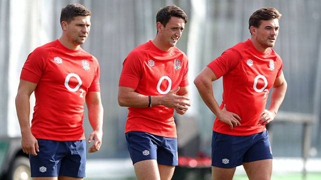 Ben Youngs during an England training session