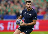 Blair Kinghorn in action for Scotland against Ireland at 2023 Rugby World Cup