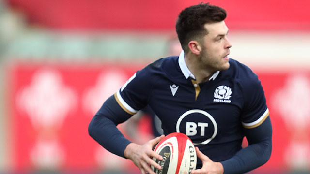 Blair Kinghorn in action for Scotland against Wales in 2020 Six Nations