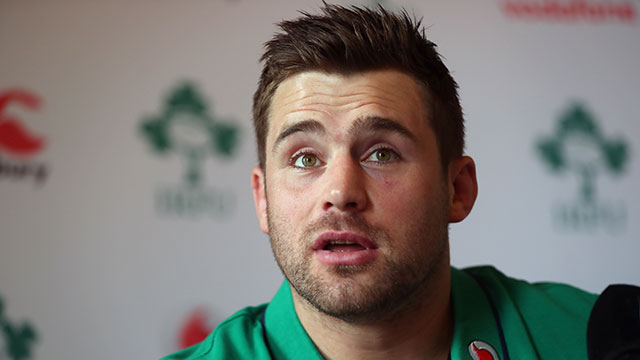 CJ Stander at Ireland press conference