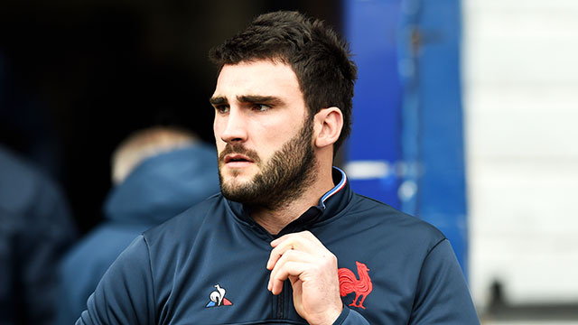 Charles Ollivon during the captain's run at Murrayfield during 2020 Six Nations