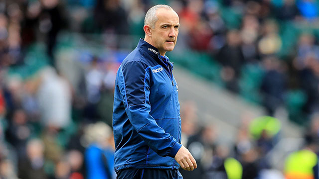 Conor O'Shea before England v Italy match in 2019 Six Nations