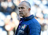 Conor O'Shea before Scotland v Italy match in 2019 Six Nations