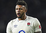 Courtney Lawes in action for England during Autumn Internationals