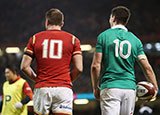 Dan Biggar and Johnny Sexton in number 10 jerseys