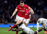 Dan Biggar in action for Wales against England in 2020 Six Nations