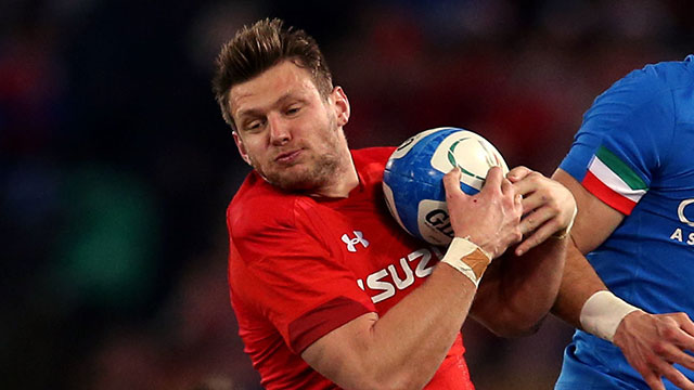Dan Biggar in action for Wales v Italy in 2019 Six Nations