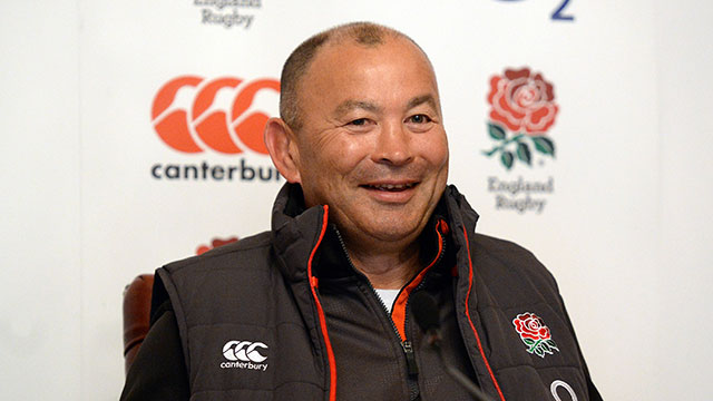 Eddie Jones at England press conference