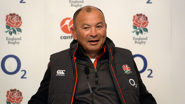 Eddie Jones at England press conference