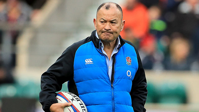 Eddie Jones before the England v Italy match in 2019 Six Nations