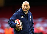 Eddie Jones before the Wales v England match during 2021 Six Nations