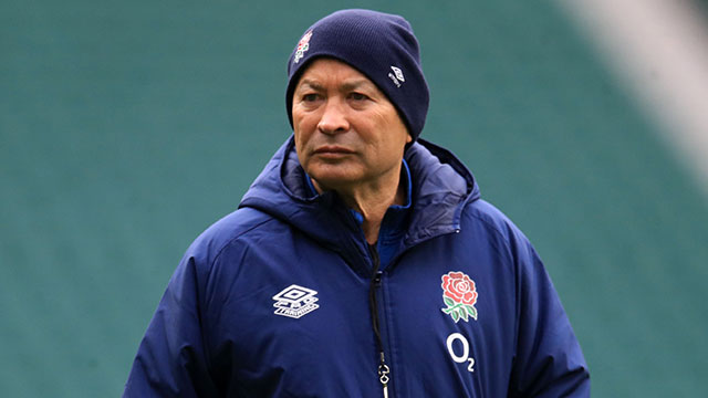 Eddie Jones during an England training session