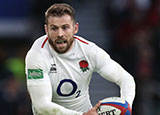 Elliot Daly in action for England during 2018 autumn internationals