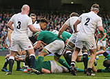 England and Ireland in action during 2017 Six Nations