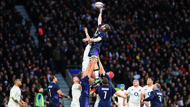 England and Scotland played out a 38-38 draw during 2019 Six Nations