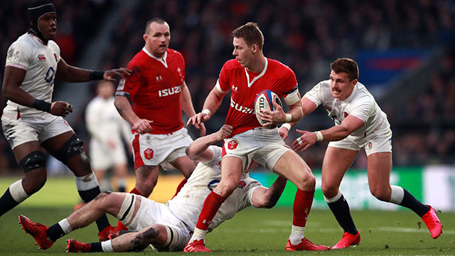 England v Wales at Twickenham during 2020 Six Nations