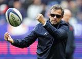 Fabien Galthie at France v Scotland match in 2023 Six Nations