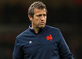 Fabien Galthie before the Wales v France match during 2020 Six Nations