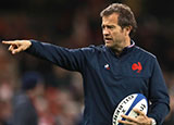 Fabien Galthie before the Wales v France match in 2020 Six Nations