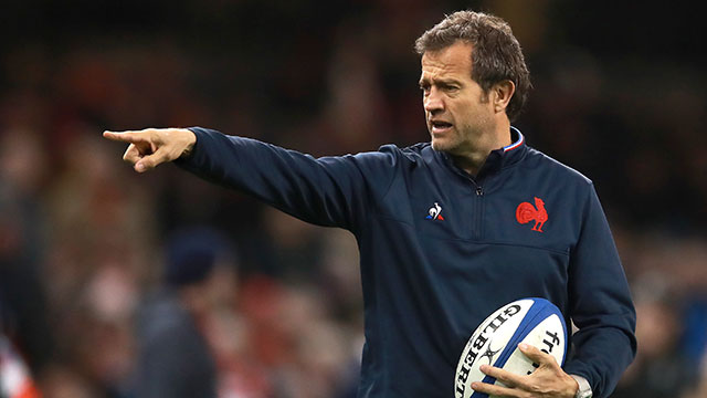 Fabien Galthie before the Wales v France match in 2020 Six Nations