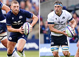 Finn Russell and Rory Darge