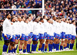 France team line up against Scotland in 2022 Six Nations