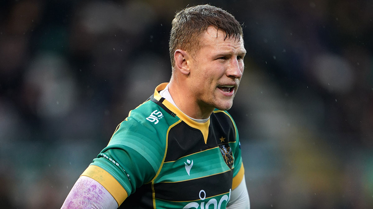 Fraser Dingwall in action for Northampton Saints