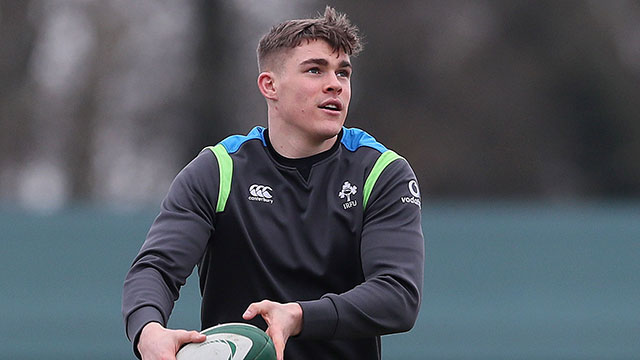 Garry Ringrose during Ireland training session