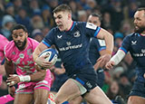 Garry Ringrose in action for Leinster v Stade Francais in January 2024