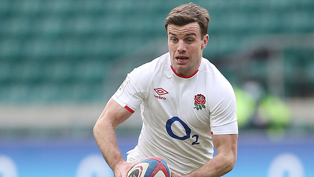 George Ford in action for England during 2021 Six Nations