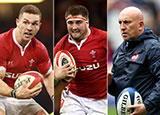 George North Wyn Jones and Shaun Edwards