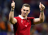 George North after Wales v Australia match during 2023 Rugby World Cup