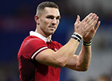 George North after Wales v Australia match during 2023 Rugby World Cup