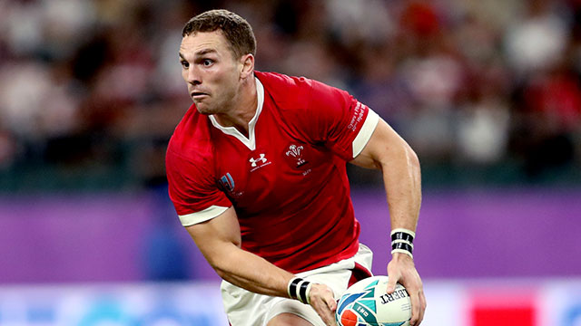 George North in action for Wales during 2019 Rugby World Cup